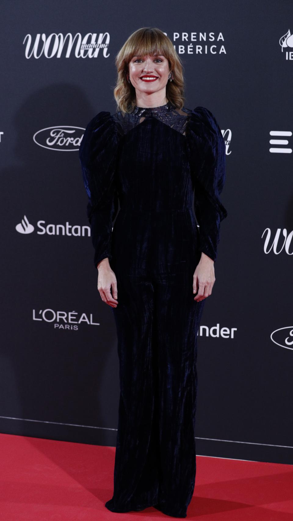 Pilar Alegría, de largo en una entrega de premios.