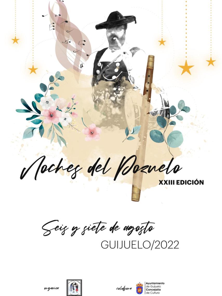 CARTEL NOCHES DEL POZUELO GUIJUELO 2022