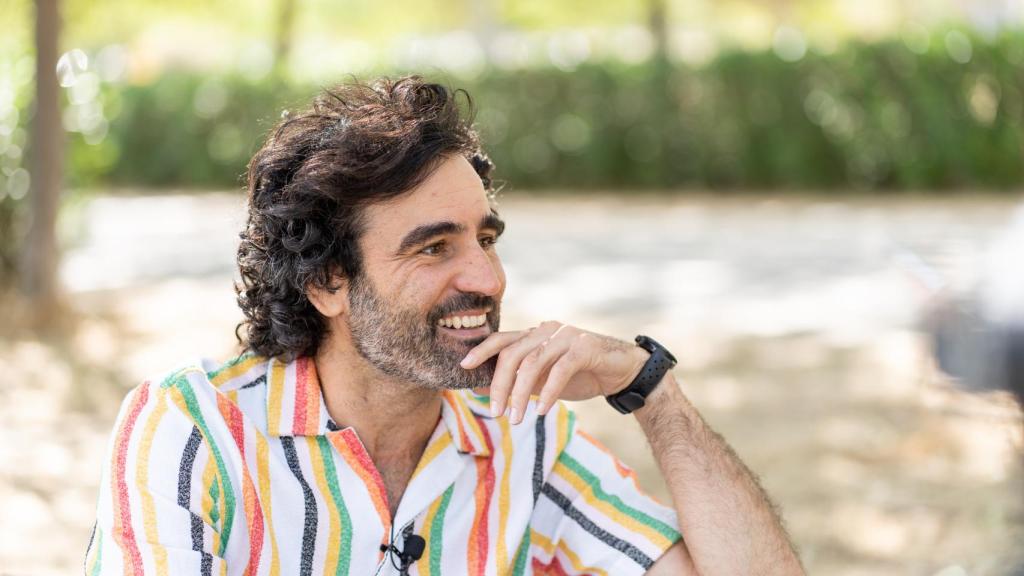 Raúl Gómez recordando su experiencia como presentador.