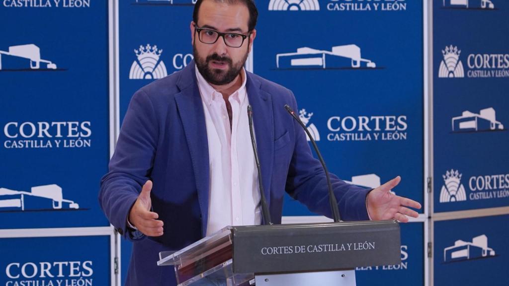 Ángel Hernández, secretario general del Grupo Parlamentario Socialista de las Cortes de Castilla y León