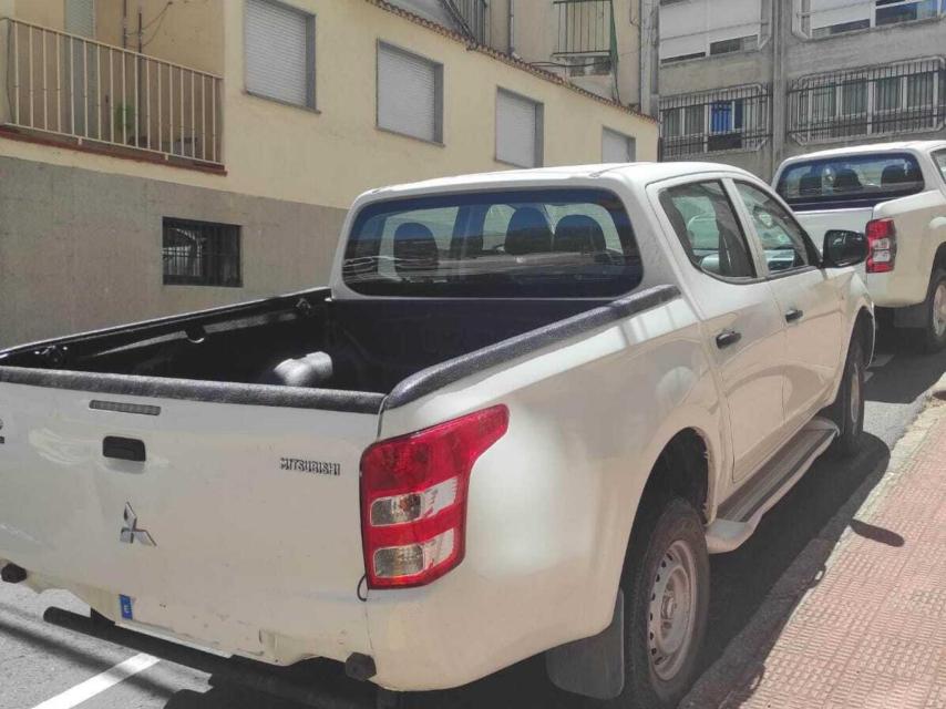 Uno de los vehículos robados