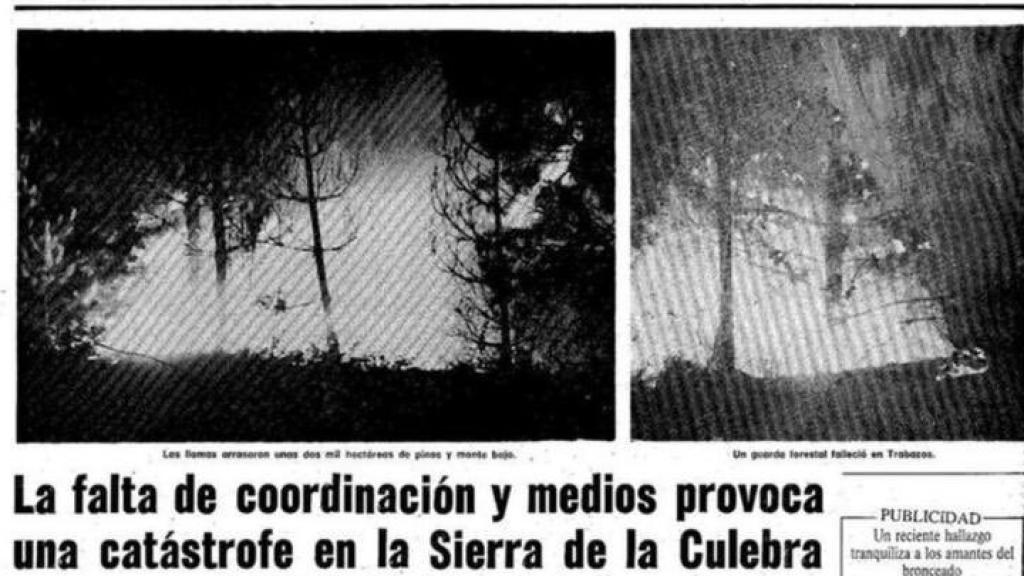 Recorte de periódico del 22 de julio de 2022