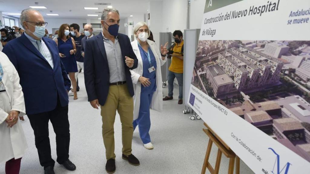 Bendodo, en el acto de presentación.