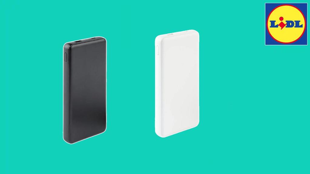 Así es la batería externa que vende Lidl.