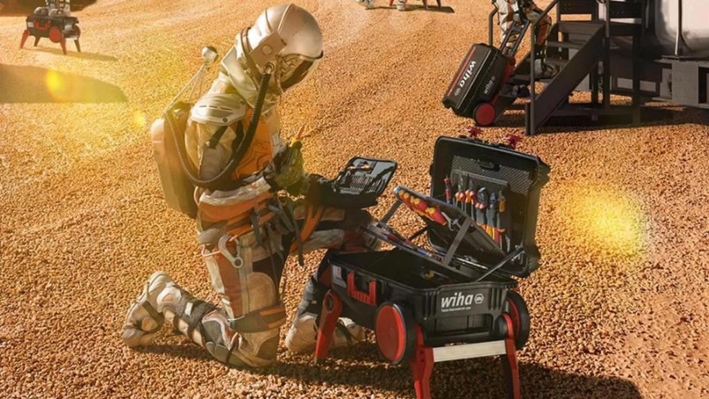 La caja de herramientas Wiha XXL3 Rolling Toolbox