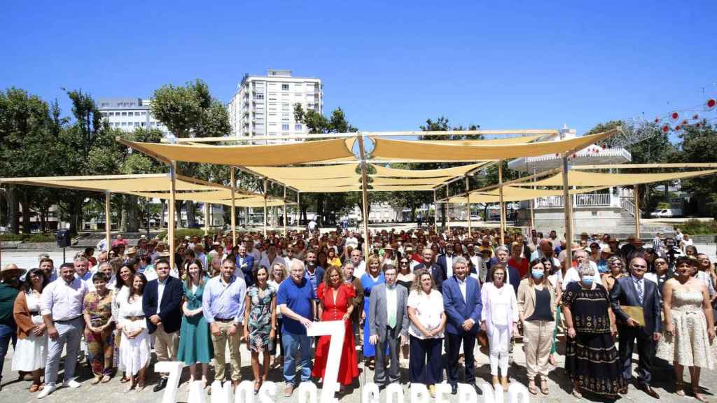 El gobierno de la Diputación celebra un acto por los 7 años al frente de la institución.