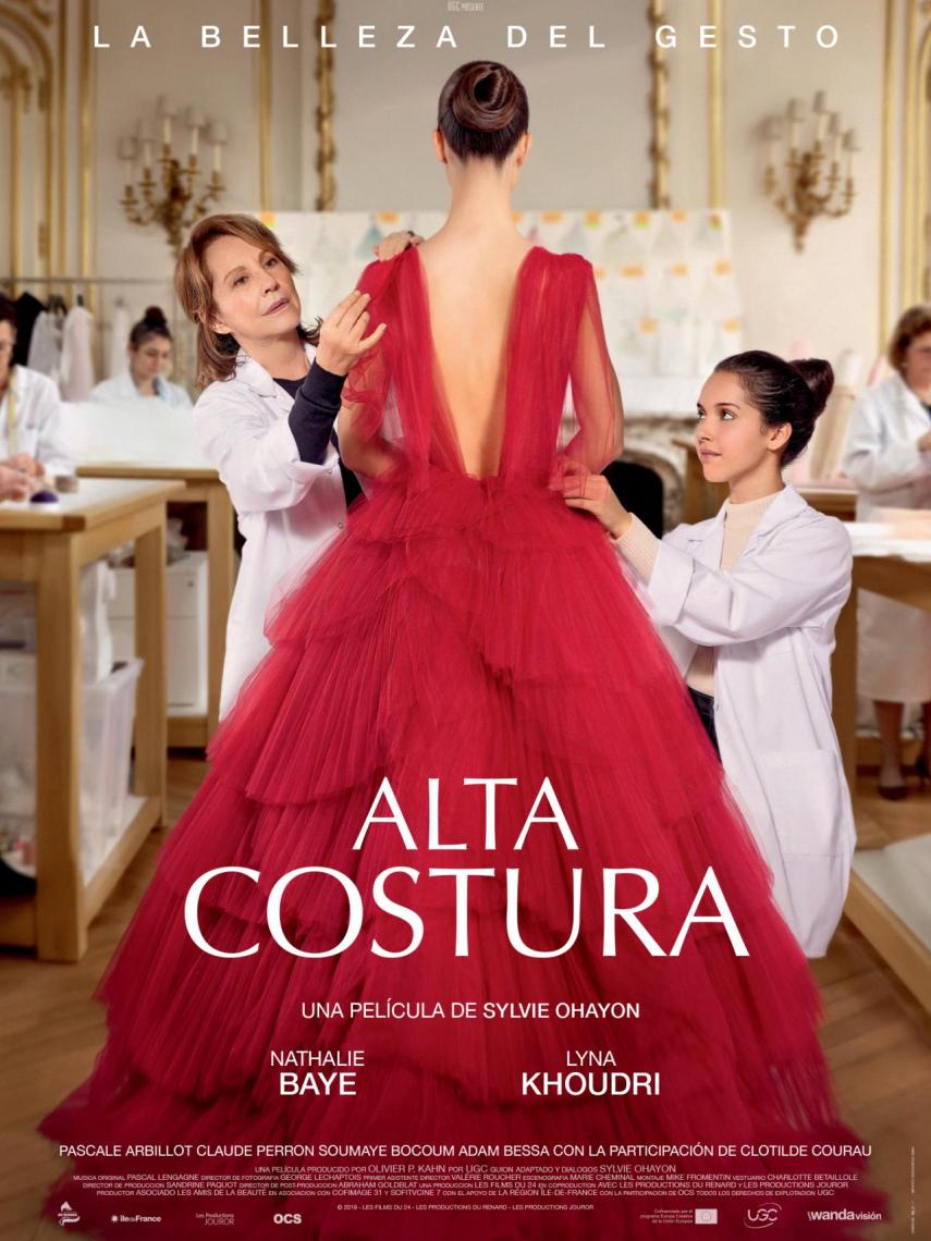 Póster de la película Alta Costura, que se acaba de estrenar.