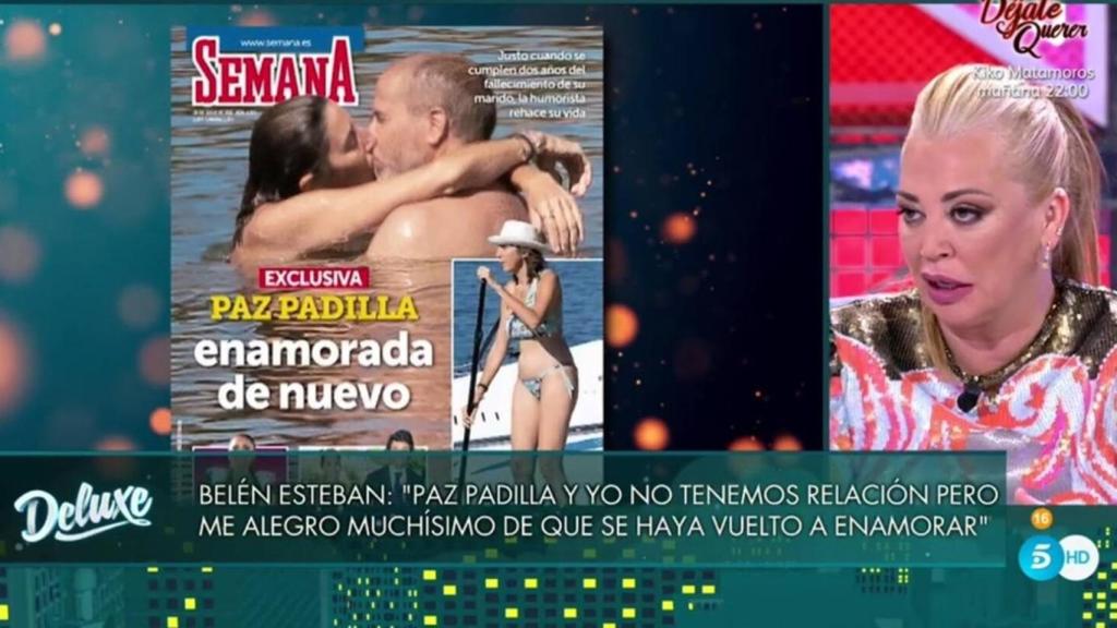 Belén Esteban habla de su relación con Paz Padilla en su regreso al 'Deluxe': “La vida nos volverá a juntar”
