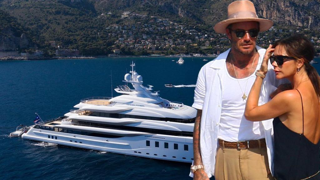 David y Victoria Beckham en un montaje de JALEOS.