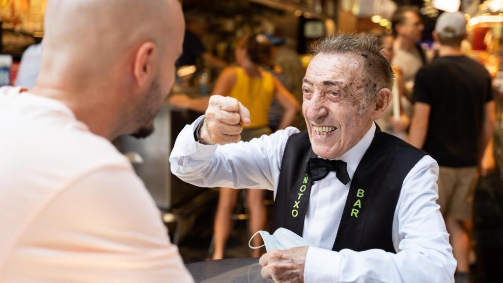 Juanito Bayen durante la entrevista con EL ESPAÑOL.