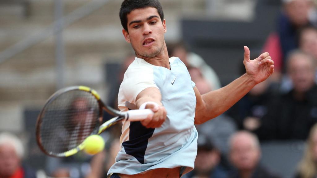 Carlos Alcaraz, en el ATP 500 de Hamburgo