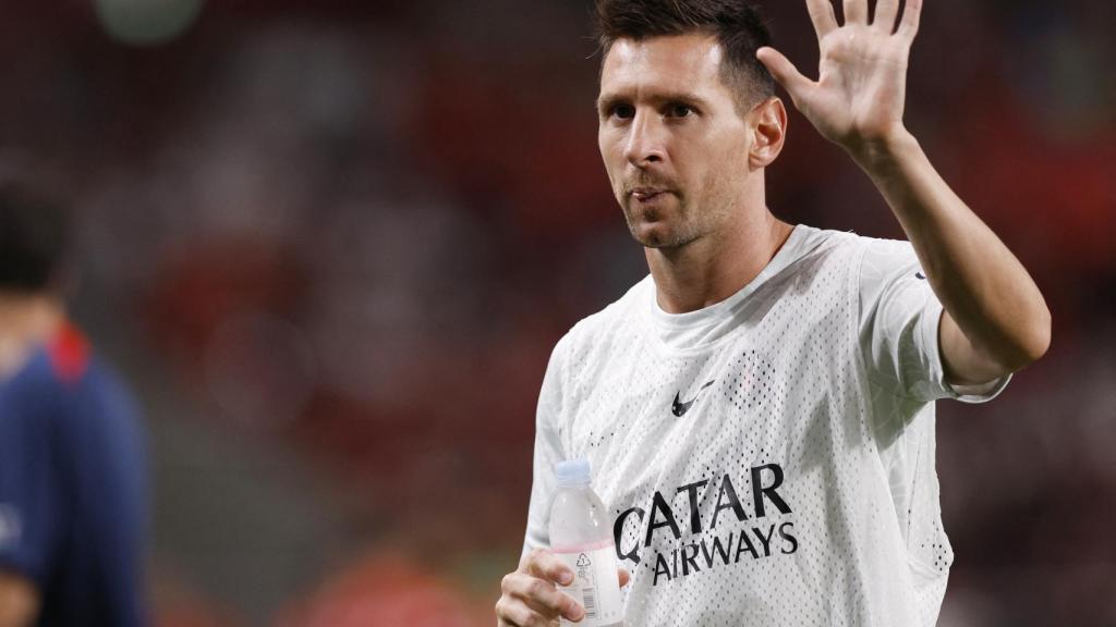 Leo Messi, en la pretemporada del PSG