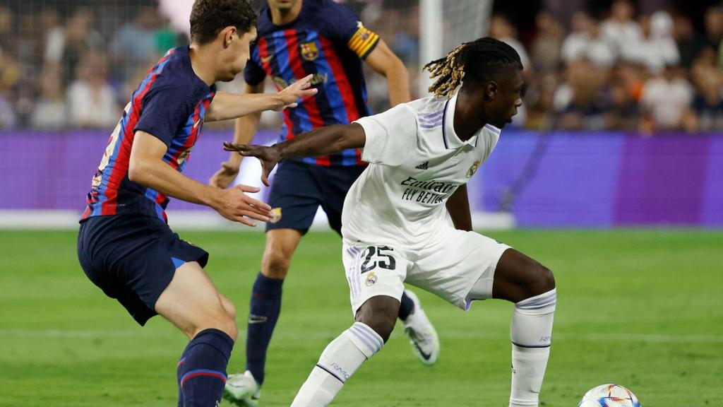 Eduardo Camavinga, en El Clásico de Las Vegas