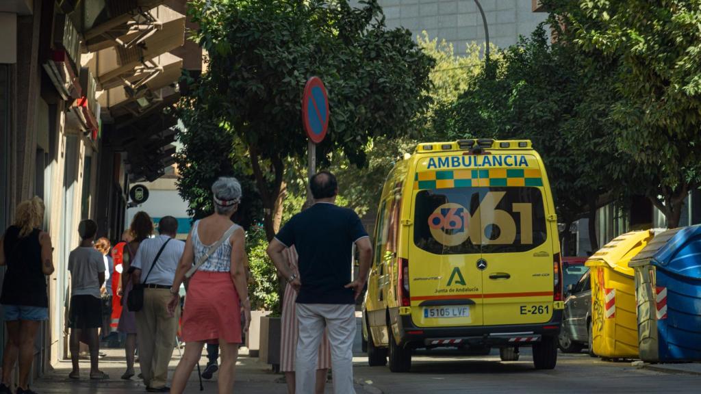 Imagen de archivo de una ambulancia.