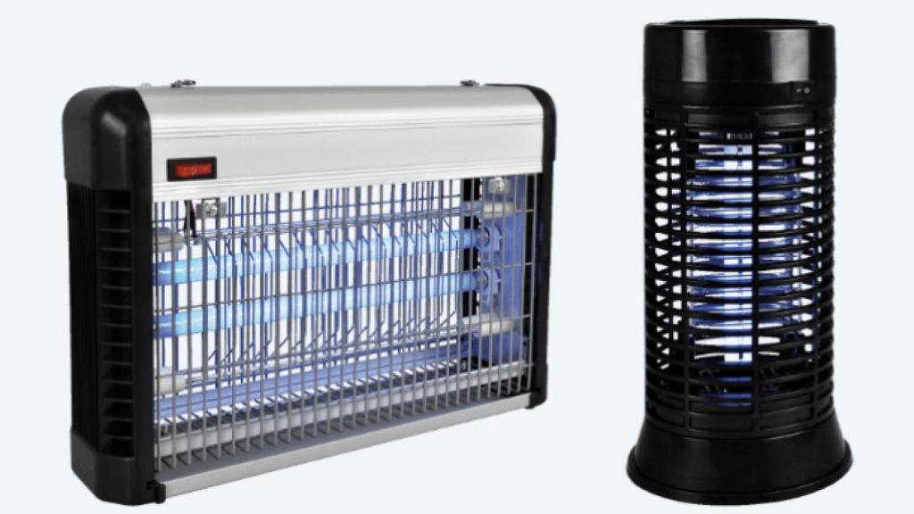Lámpara UV antimosquitos