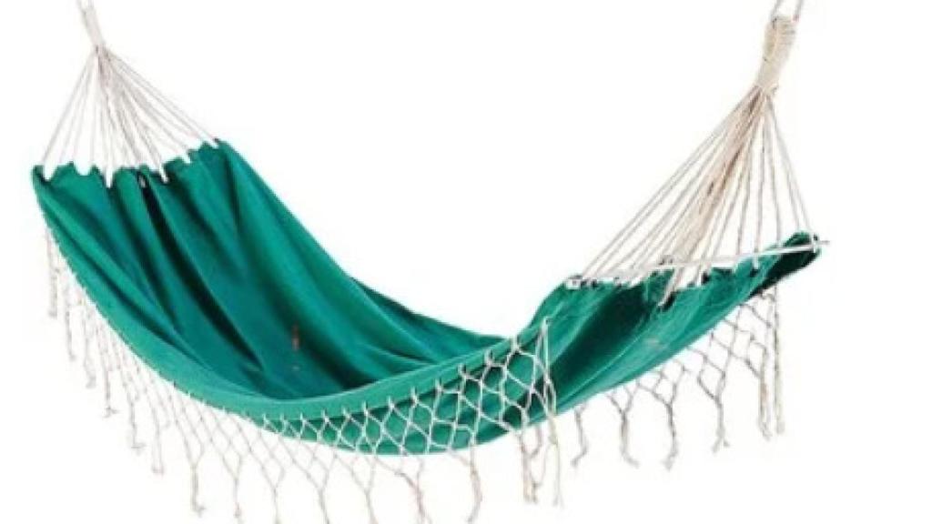 Hamaca de algodón Alcampo