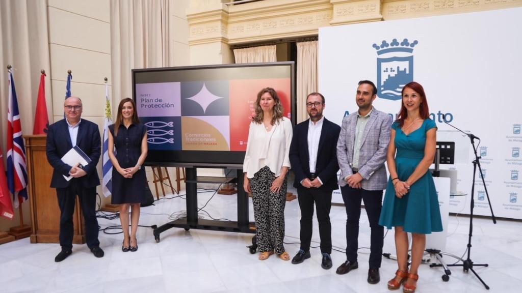 Presentación del diagnóstico del estudio sobre el comercio tradicional de Málaga.