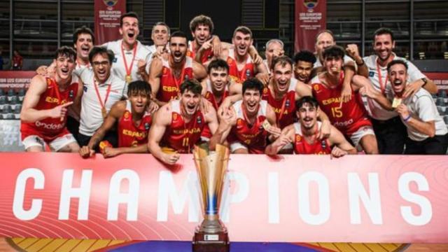 La España de Juan Núñez se proclama campeona de Europa Sub20 tras ganar a Lituania en Montenegro