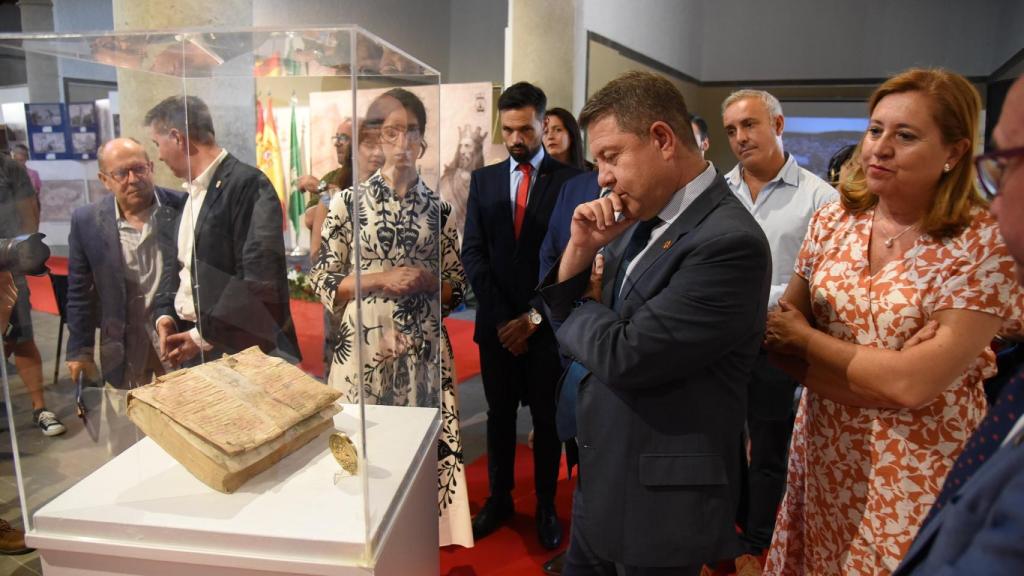 García-Page en Chinchilla de Montearagón. Foto: JCCM.