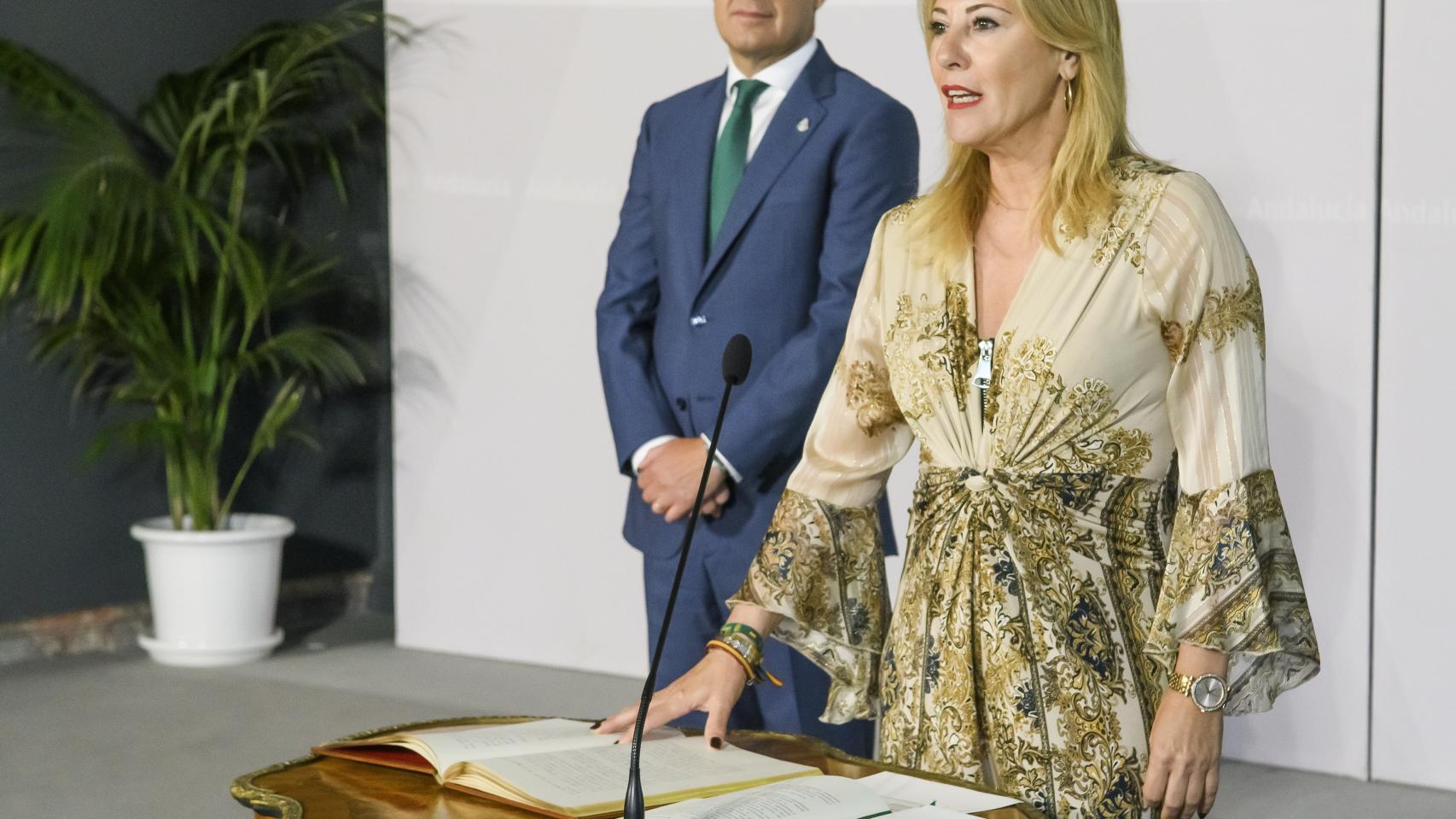 Carolina España, consejera de Economía y Hacienda del Gobierno de Andalucía