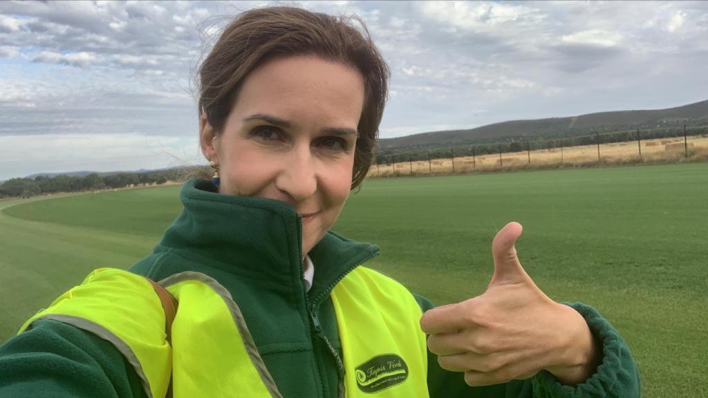 María Cremades, dueña de la empresa 'Tapiz Verde'