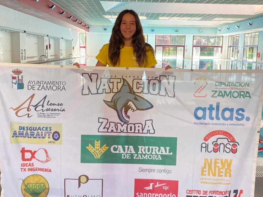Sofía Arroyo Bonifacio, representante del Club Deportivo de Zamora