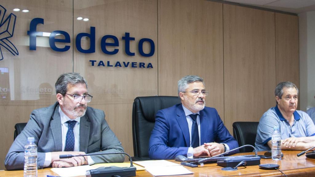 El presidente de Fedeto, Javier de Antonio, en la Asamblea General Ordinaria de la Federación