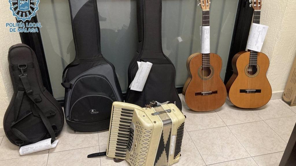 Material intervenido.