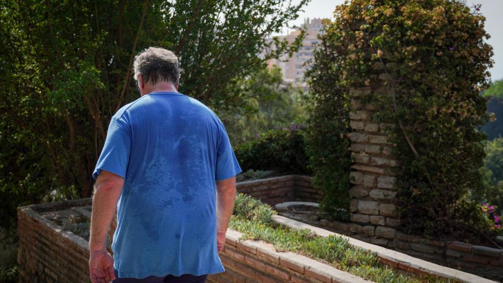 El calor se deja notar entre los deportistas.