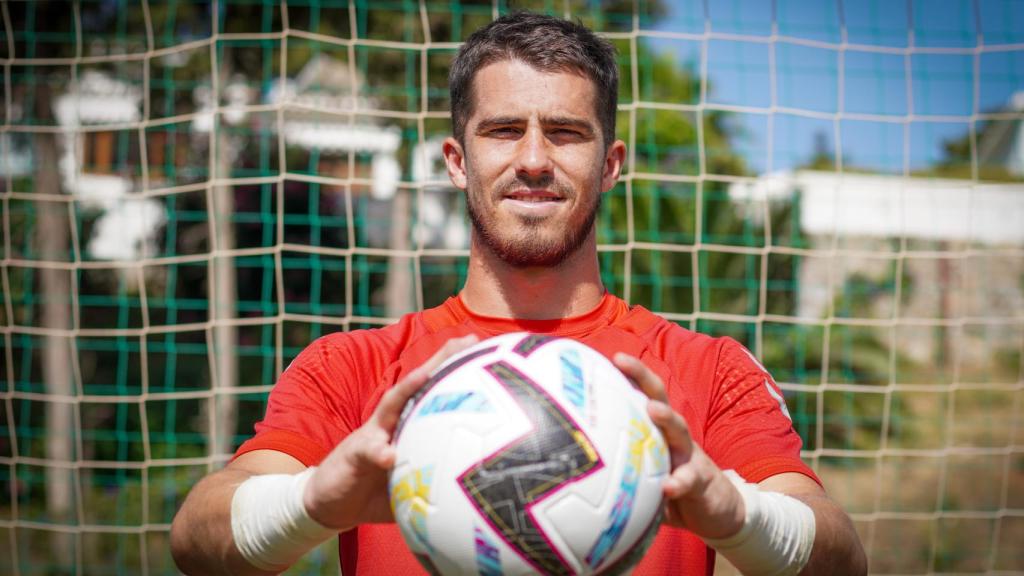 Rubén Yáñez, portero del Málaga CF