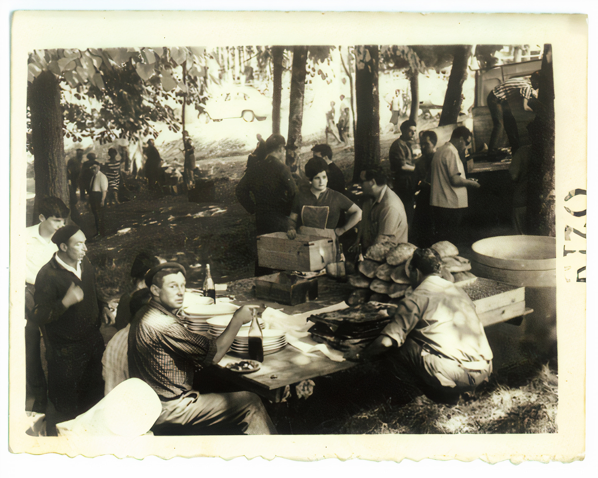 Celebración de la primera Feria en 1962. Foto: Concello de Carballiño