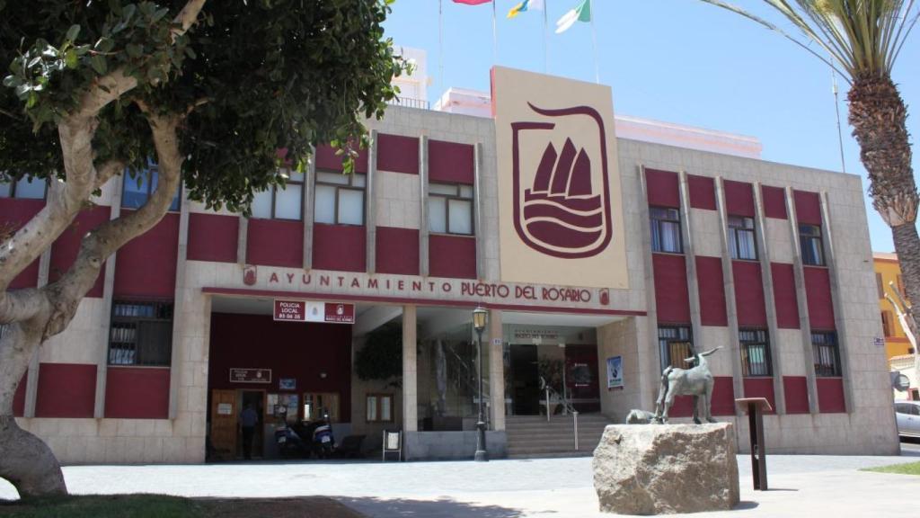 Fachada del Ayuntamiento de Puerto del Rosario.