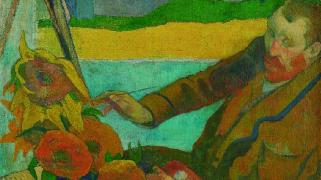Paul Gauguin, 'Van Gogh pintando girasoles', 1888, Museo Van Gogh de Ámsterdam