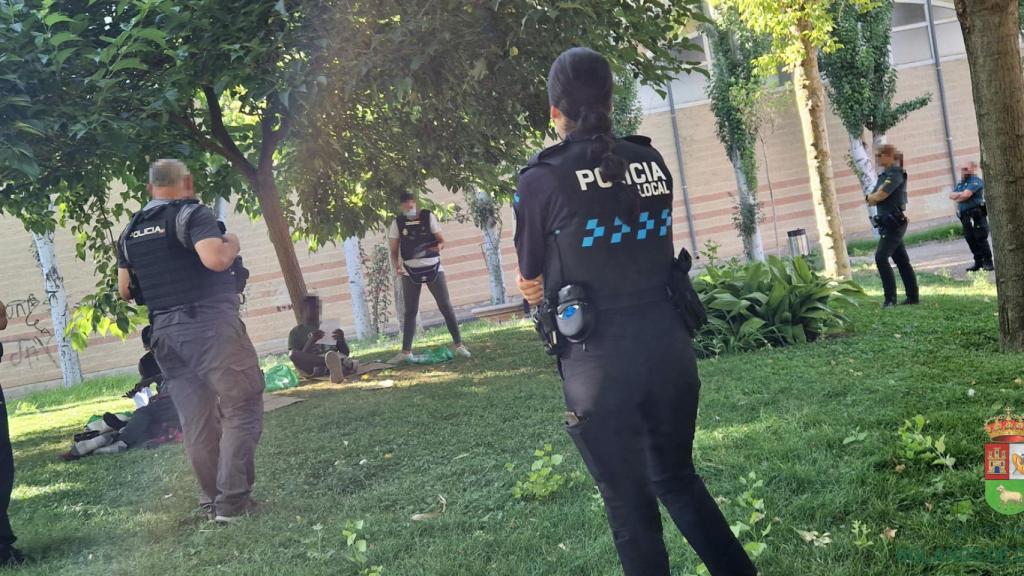 Control de extranjería en Bolaños. Foto: Ayuntamiento de Bolaños de Calatrava (Ciudad Real).