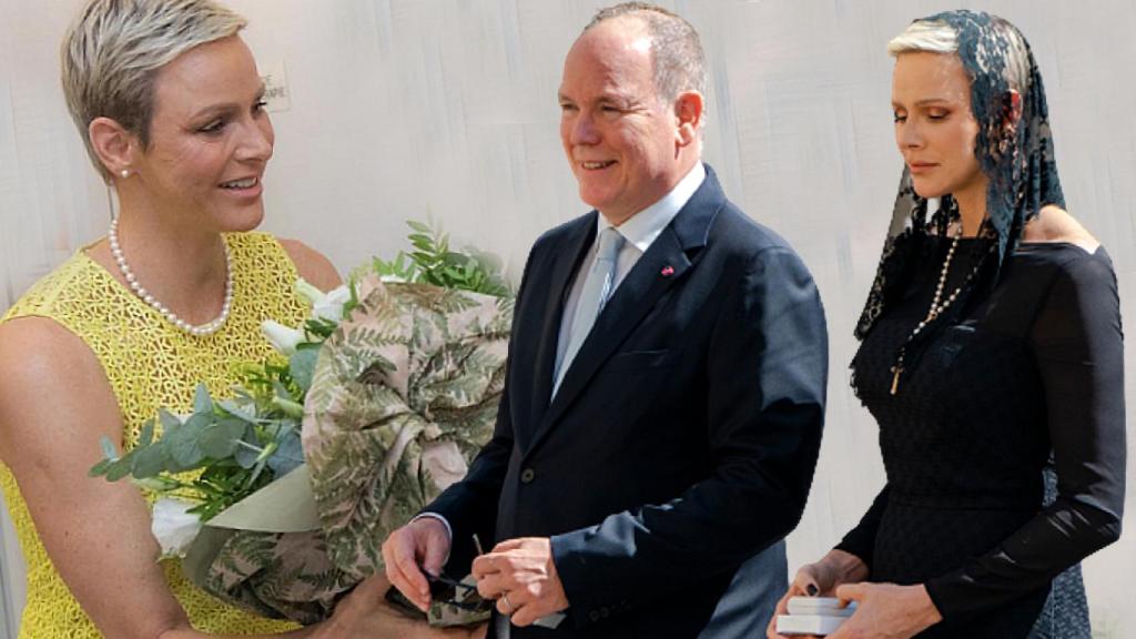 Charlène de Mónaco en un montaje de JALEOS.