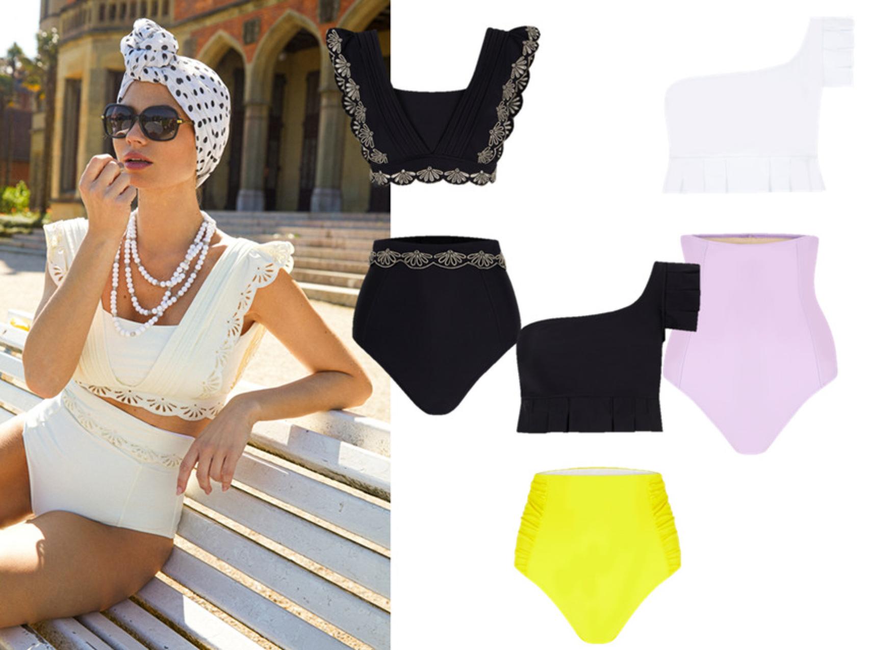 Los bikinis de Alawa se pueden combinar entre ellos y protegen del sol.