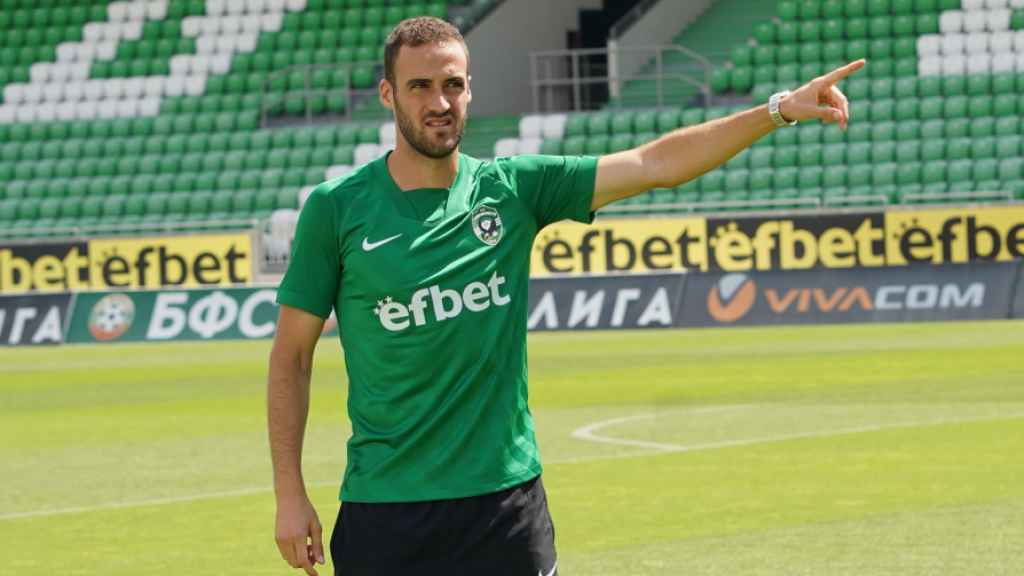 Higinio Marín con el Ludogorets. Foto: Ludogorets.