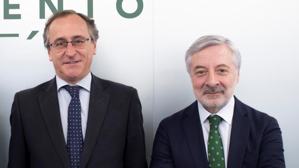 Alfonso Alonso y Pepe Blanco.