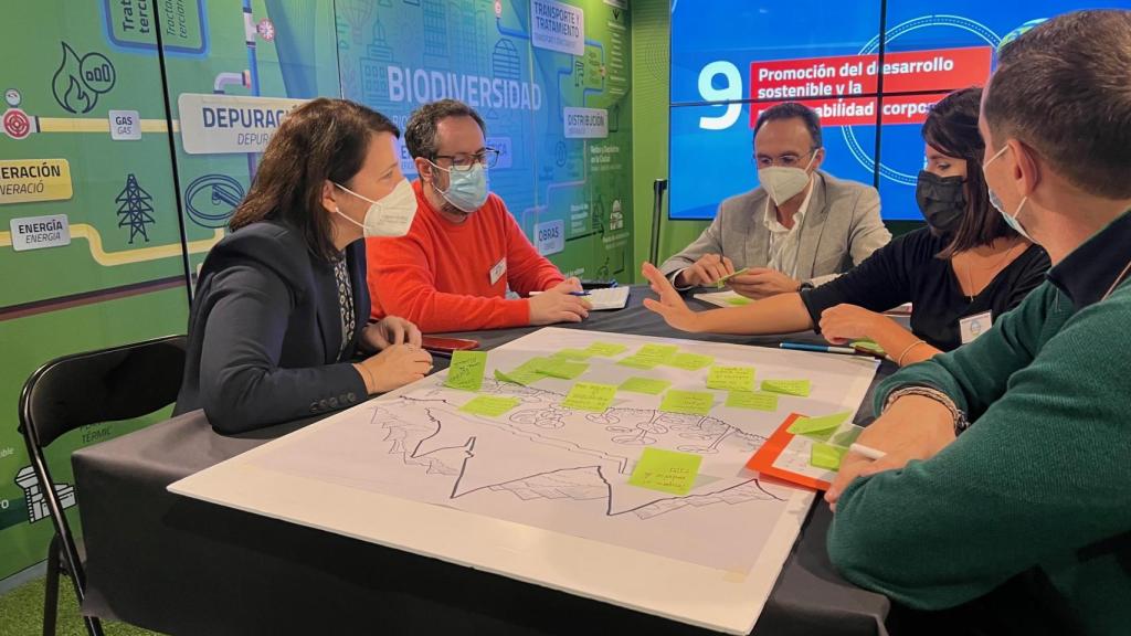 Reunión por el proyecto europeo 'B-WaterSmart'.