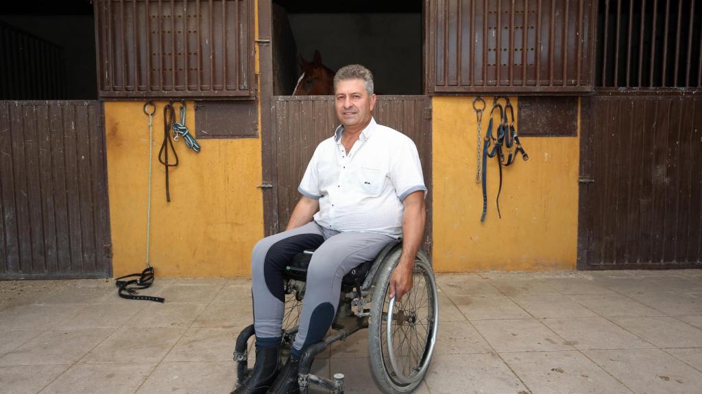 Félix Gómez, jinete de Doma Paraecuestre