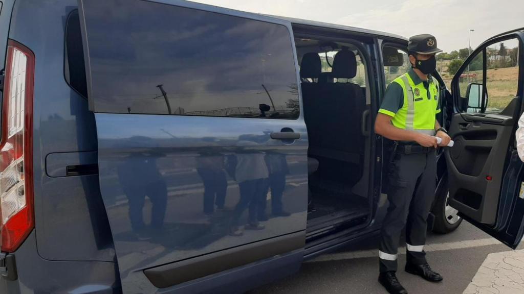 Furgonetas camufladas DGT.