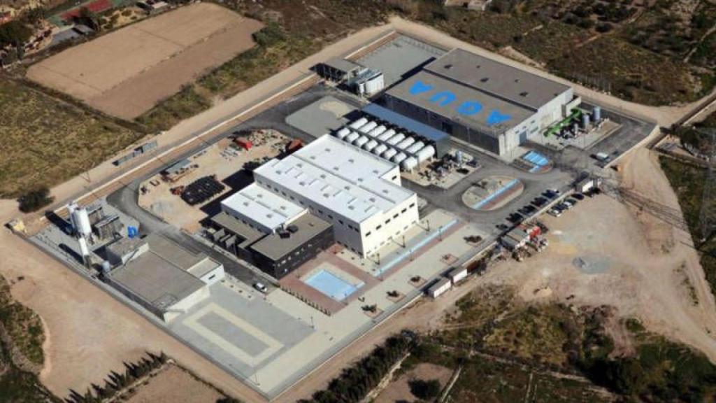 Recreación de la futura desaladora de Mutxamel.