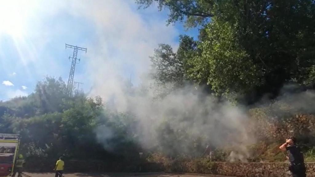 Incendio en la calle Cordel de Merinas de Béjar