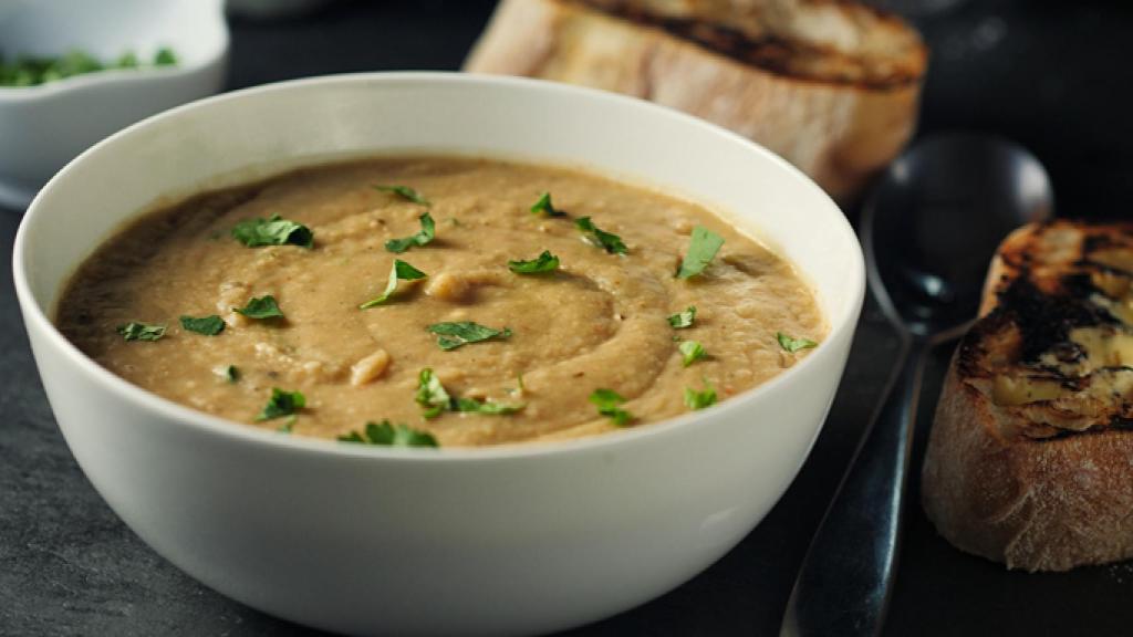 Receta de crema de lentejas.