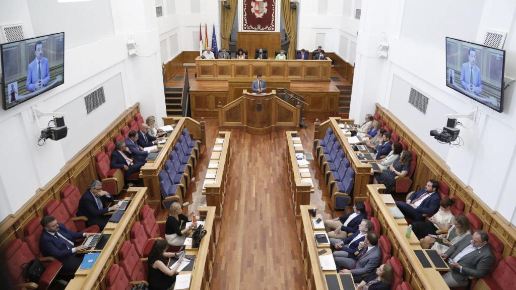 Pleno de las Cortes de Castilla-La Mancha. Foto: Cortes CLM.