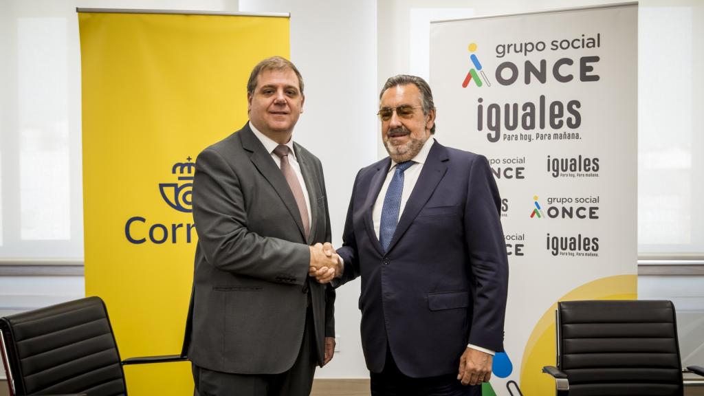 Correos y la ONCE se unen para fomentar la inclusión y el empleo de personas con discapacidad