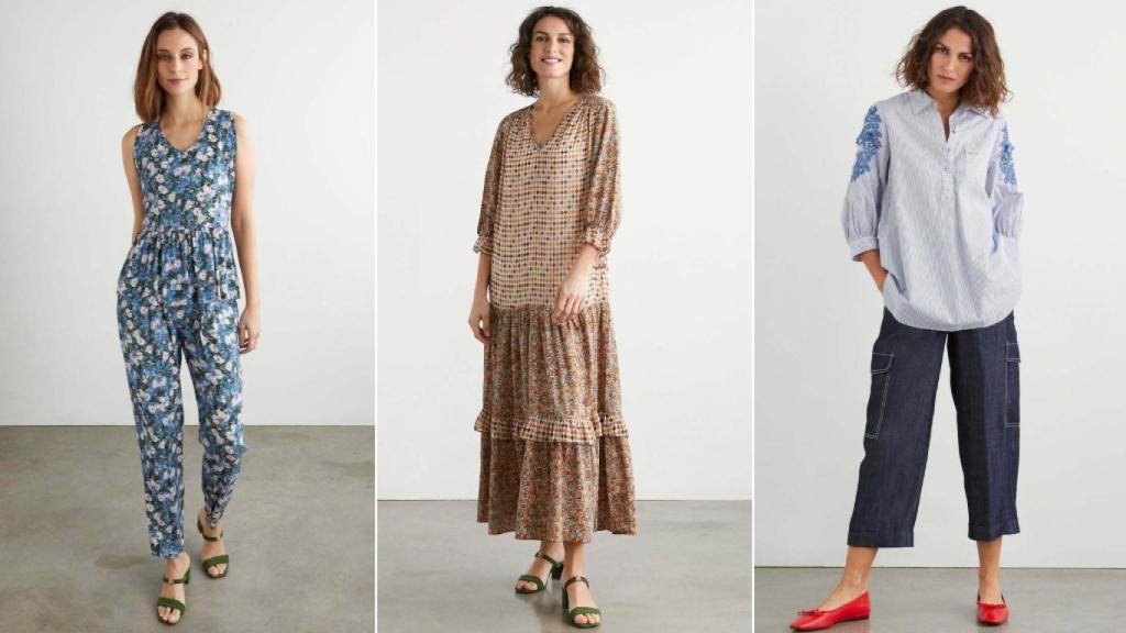 Diferentes formas de llevar el estampado floral.