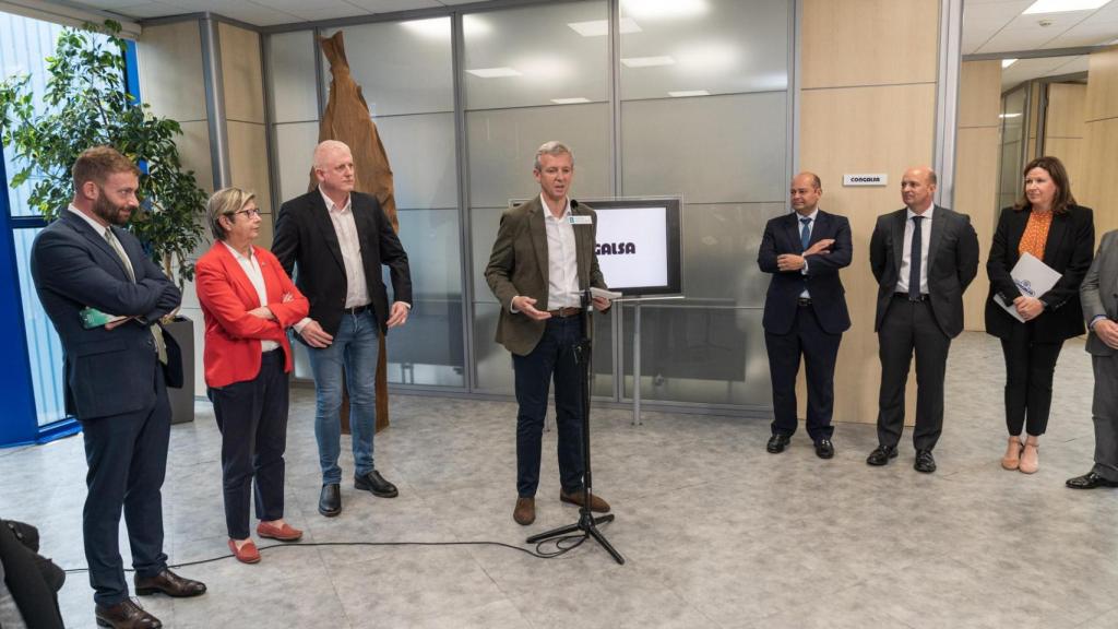 El presidente de la Xunta en declaraciones a medios