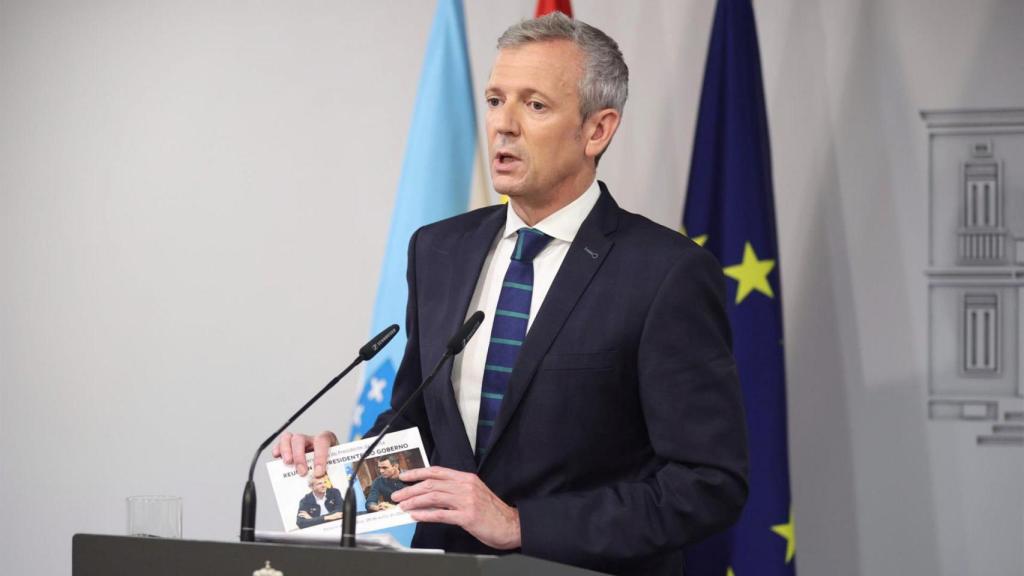 Alfonso Rueda en la Moncloa.