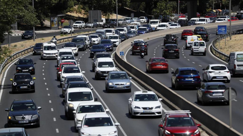 Tráfico en la Operación Salida de Tráfico.
